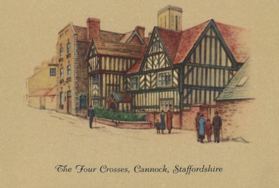 Čtyři kříže, Cannock, Staffordshire, 1939 od Unbekannt