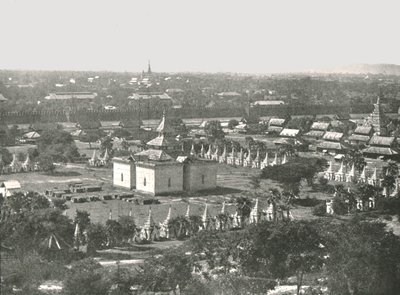 Čtyři sta padesát chrámů, Mandalay, Barma, 1895. od Unbekannt