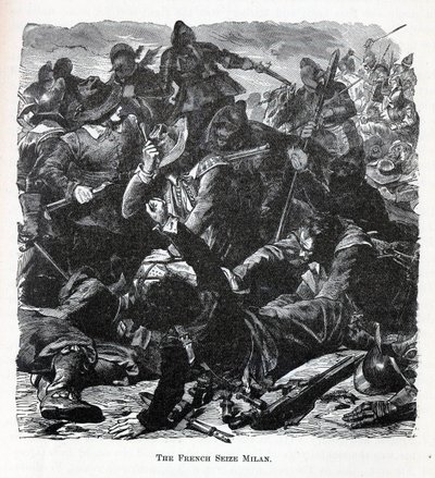 Francouzi dobyli Milán, 1882 od Unbekannt