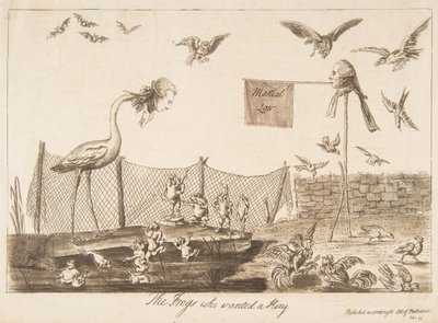 Žáby, které chtěly krále, 14. července 1789. od Unbekannt