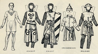 The Gallery of British Costume: How The English Dressed in King Johns Time, c1934 od Unbekannt