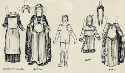 Galerie britského kostýmu: Šaty, které lidé nosili v Norman Times, c1934 od Unbekannt