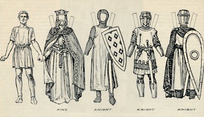 The Gallery of British Costume: Types of Dress in Early Plantagenet Times, c1934 od Unbekannt