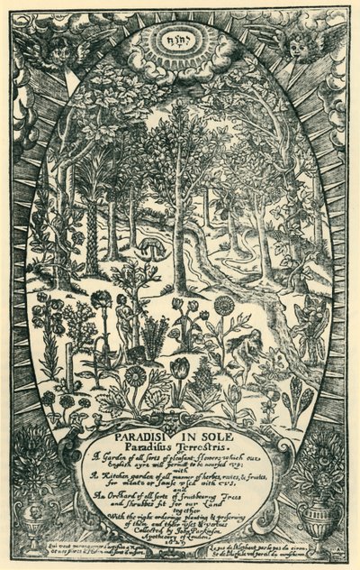 Rajská zahrada, 1629, 1944. od Unbekannt