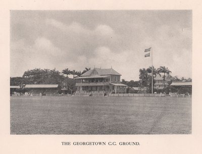The Georgetown Cricket Club Ground, Britská Guyana, 1910 1912 od Unbekannt