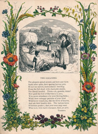 The Gleaners od Thomson, c1900 od Unbekannt
