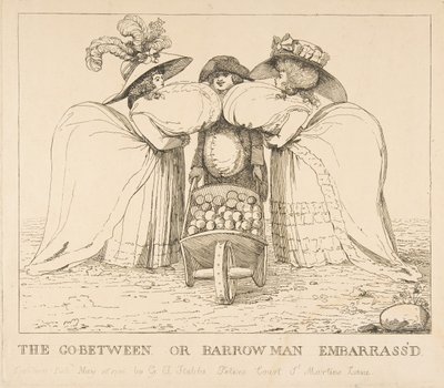 The Go-Between or Barrow Man Embarrassd, 15. května 1786. od Unbekannt