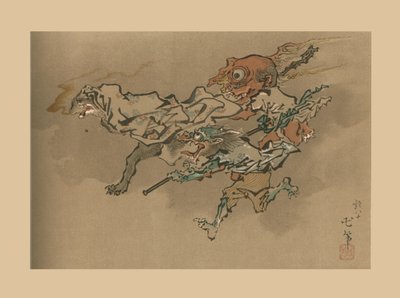 The Goblin Flight, konec 18.-začátek 19. století, 1886 od Unbekannt