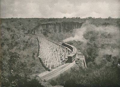 Gorge Gokteik a železniční most, 1900. od Unbekannt