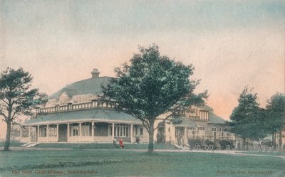 Dům golfového klubu, Sunningdale, c1910 od Unbekannt