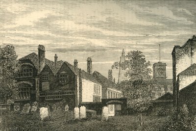 Gymnázium St. Olaves, 1810, c1878. od Unbekannt