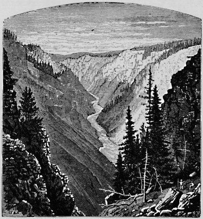 Grand Cañon, 1883 od Unbekannt