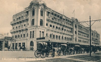 Grand Hotel, Kalkata, c1920 od Unbekannt