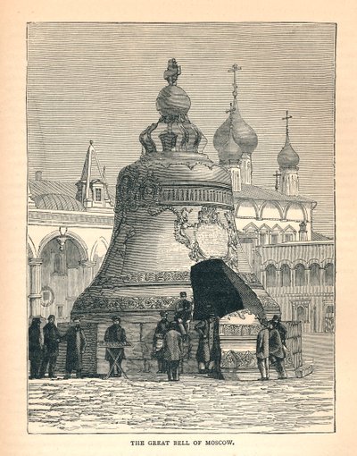 Velký zvon v Moskvě, 1893 od Unbekannt