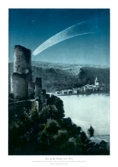 Velká kometa z roku 1811, 1900 od Unbekannt