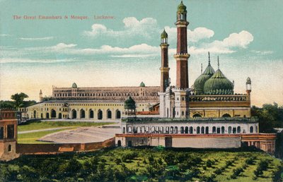 Velká embambara a mešita. Lucknow, c1900. od Unbekannt