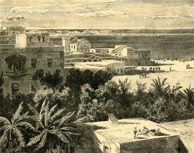 Velký přístav v Alexandrii, 1890. od Unbekannt