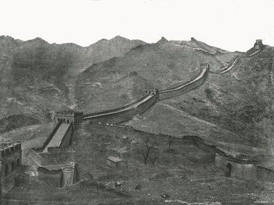 Velká zeď, Pekin, Čína, 1895. od Unbekannt