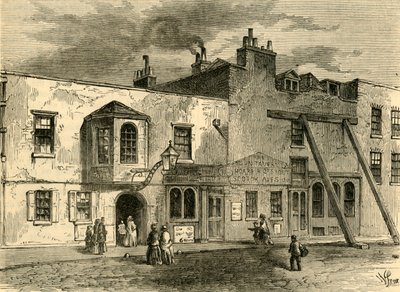The Gun Tavern, 1820, c1876. od Unbekannt