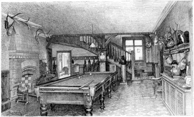 Síň v Silverbecku, c1880-1882 od Unbekannt