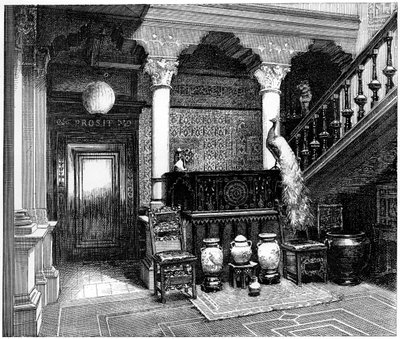 Síň, c1880-1882 od Unbekannt