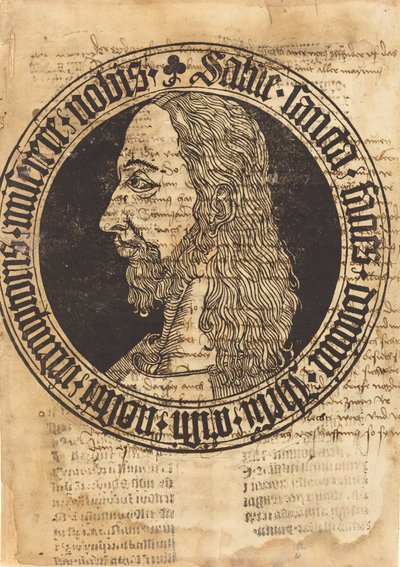 Hlava Kristova, c. 1500. od Unbekannt