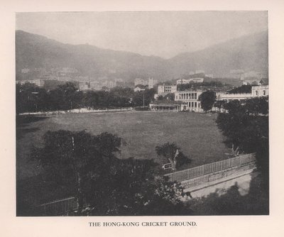Kriketové hřiště v Hong Kongu, 1912. od Unbekannt