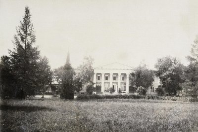 Dům na panství Levashovs Osinovaya Roshcha, 1885 od Unbekannt