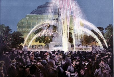 Mezinárodní výstava vynálezů, Kensington, Londýn, srpen 1885 od Unbekannt