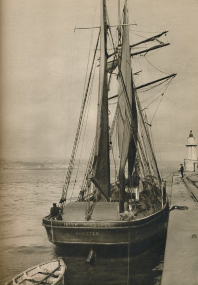 Irish Minstrel, dřevěný třístěžňový škuner, 1937 od Unbekannt