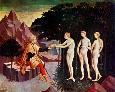 Soud v Paříži, c1450 od Unbekannt