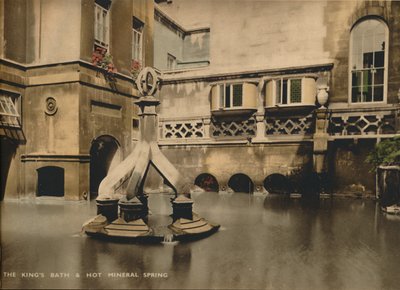The Kingss Bath & Hot Mineral Spring, Bath, Somerset, c 1925 od Unbekannt
