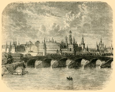 Kreml, Moskva, 1890. od Unbekannt