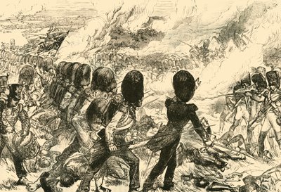 Poslední obvinění u Waterloo, 1815, 1890. od Unbekannt