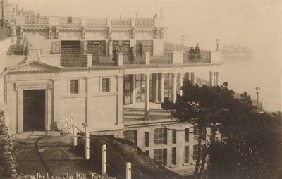 Leas Cliff Hall, Folkestone, konec 19.-začátek 20. století od Unbekannt