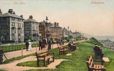 Leas. Folkestone, konec 19.-začátek 20. století od Unbekannt