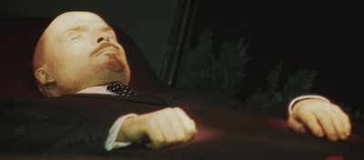 Mrtvé tělo Lenina v Leninově mauzoleu od Unbekannt