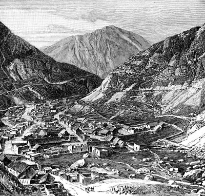 Železnice Lima-Oroya, Peru, 1895 od Unbekannt