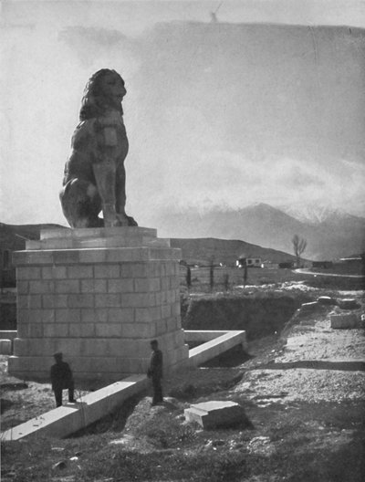Lev z Chaeronea, Akropole a hora Parnass, 1913 od Unbekannt