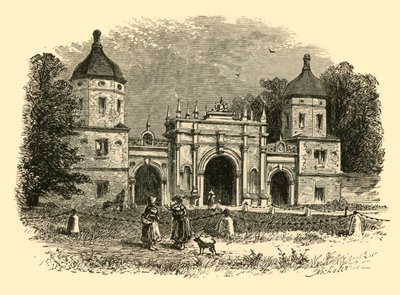 The Lodge, Burghley Park, 1898. od Unbekannt