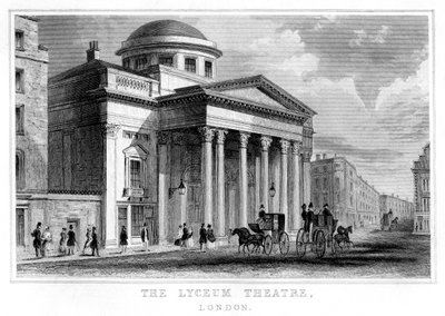The Lyceum Theatre, Westminster, Londýn od Unbekannt