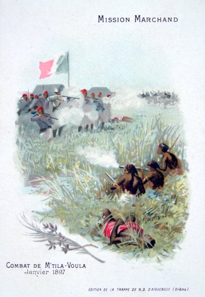 Marchandská expedice: boje u Mtila Voula, leden 1897 od Unbekannt