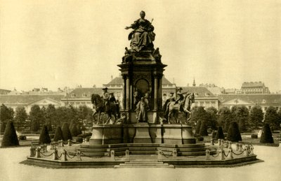 Pomník Marie Terezie, Vídeň, Rakousko, c1935. od Unbekannt