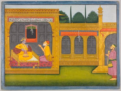 Svatba Rukmini [Mangal], 1775. od Unbekannt
