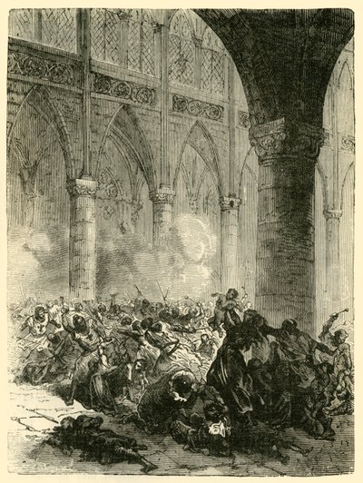 Masakr v Beziers, 1209, 1890. od Unbekannt