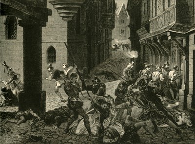 Masakr svatého Bartoloměje, 1572, 1890. od Unbekannt