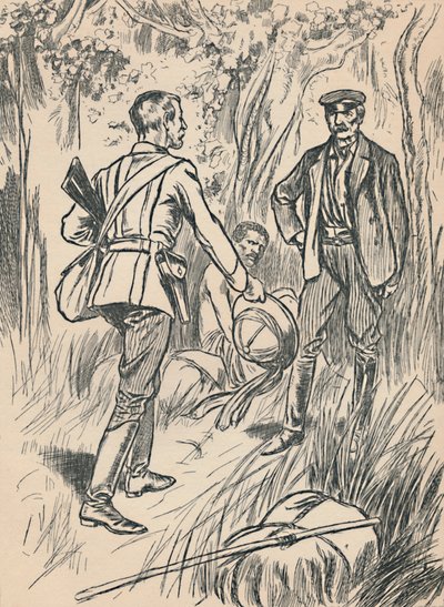 Setkání Stanleyho a Livingstone, c1907 od Unbekannt