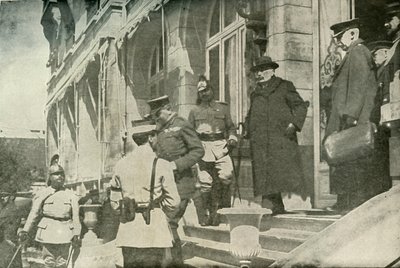 Setkání britských a francouzských ministrů války, 1915, 1919. od Unbekannt