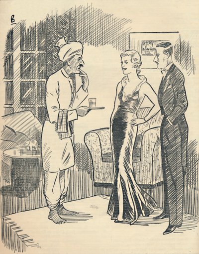 Memsahib vysílá své nově získané hindustanské..., 1936. od Unbekannt