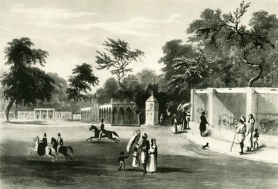 Zvěřinec v parku Barrackpore, 1820, 1925. od Unbekannt